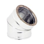 Curva inox Doppia Parete