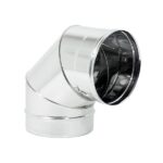 Curva INOX 90° da: 80 a 150