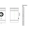 Modulo in Acciaio Inox per il prelievo fumi