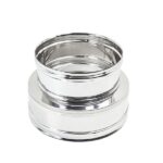 Raccordo in Acciaio Inox Doppia Mono Parete