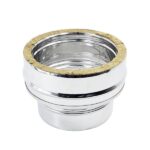 Raccordo in Acciaio Inox Mono Doppia Parete