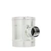 Raccordi in Acciaio Inox a T 90° ridotta a 80 mm Maschi/Femmina