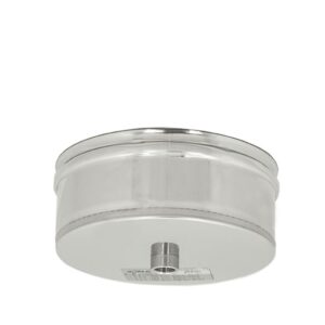 Tramoggia Per Canna Fumaria In Acciaio Inox (DN 180 Base 200x250