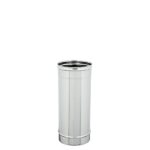 Tubo Acciaio Inox mm 500 da: 80 a 150 per canna fumaria