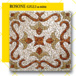 Rosone Gigli cm 66 x 66