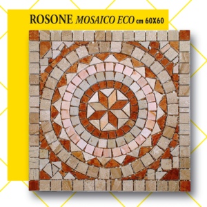 Rosone Mosaico Eco cm 60 x 60